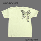 オリジナル アートTシャツ：KING ROCKETS BUTTERFLY
